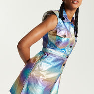 Metallic hot sale rainbow dress