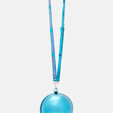 House of Holland Blue Metallic Sphere Crossbody Bag