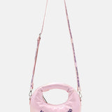 House Of Holland Pink Cloud Crossbody Bag