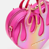 House Of Holland Flaming Heart Crossbody Bag