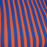 Orange And Blue Knitted Jumper