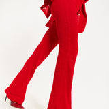 House Of Holland Red Trousers