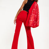 House Of Holland Red Trousers