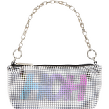 House Of Holland Silver Crossbody Bag with HOH Print