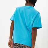 House Of Holland Sky Blue Transfer Printed T-Shirt